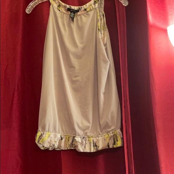 💛Embellished Alfani Blouson Tank Top M - Picture 4 of 9